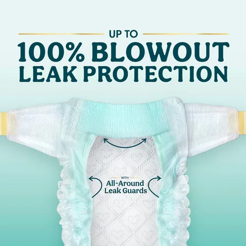 Vista 9 de Pampers Swaddlers - Pañales desechables para bebé, talla 1, 198 unidades con toallitas sensibles a base de agua, 12 paquetes abatibles