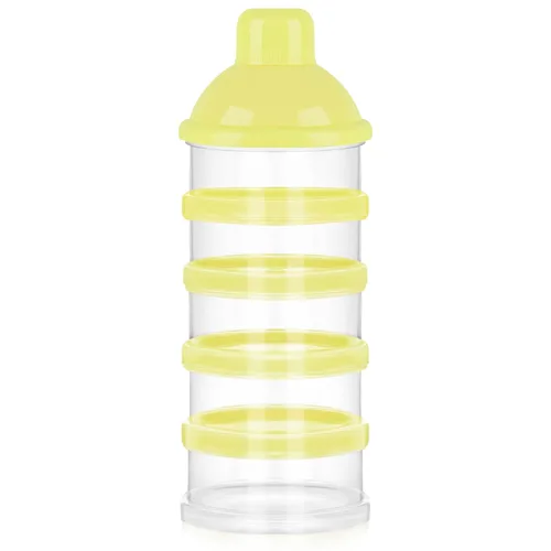 Vista 9 de Accmor dosificadores de leche en polvo para bebés, antiderrames, inteligentes, apilables, contenedor de almacenamiento para viaje, sin bisfenol A, 5