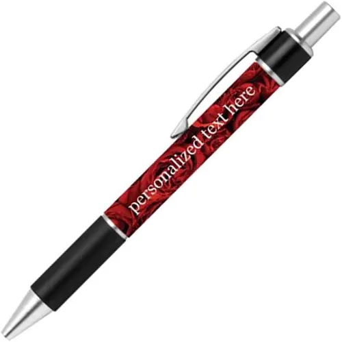 Vista 11 de Bolígrafo personalizado – Nombre o mensaje personalizado – Colores o impresiones – Regalo de papelería, suministros para la escuela de negocios