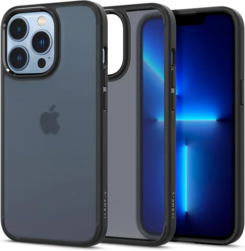 Vista 67 de Spigen Funda para iPhone 12 Mini, ultra híbrida, sin anillo magnético, antiamarilleo, transparente