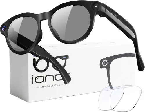 Vista 9 de AI Smart Glasses with Camera, 4K HD Video Recording Sunglasses