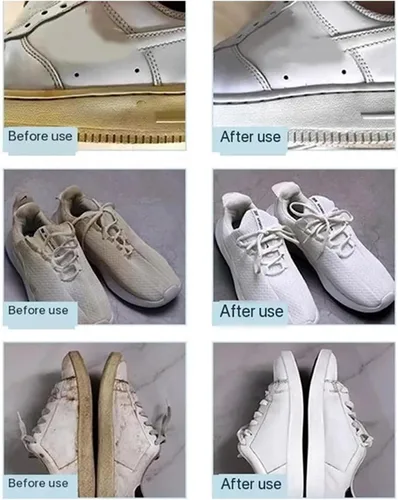 Vista 5 de liucocotos Barmoar - Limpiador de zapatos, crema limpiadora de barmoar, kit de crema de limpieza para todos los zapatos