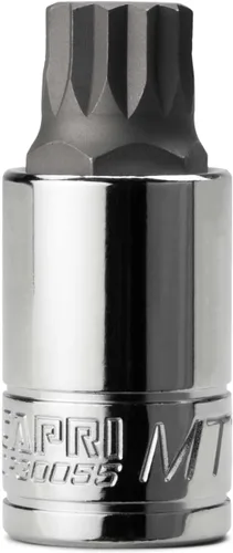 Vista 11 de Capri Tools 30057 XZN Dado de Broca Cuadrada Triple Extra Largo de 4mm con Impulsor de 1/4 Pulgadas