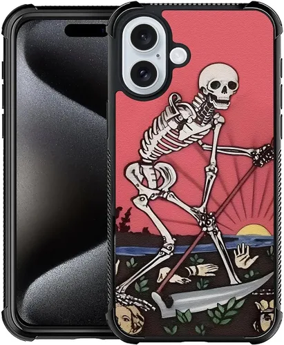 Vista 169 de CARLOCA Funda compatible con iPhone 15, increíble patrón de luz espacial nebulosa para niñas y niños, ultra protección, a prueba de golpes