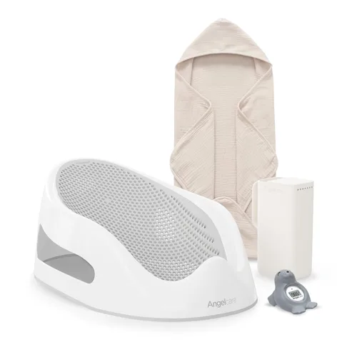 Vista 20 de Angelcare Soft-Touch - Soporte de baño y enjuague para bebé, color Aguamarina