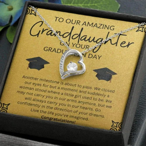 Vista 2 de ZephariO Graduation Necklace For Her 2023 - Graduation Necklace 2019 For Women, Cadenas De Plata 925 Para Mujer, Regalos Para Graduacion 2023, Gift
