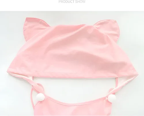 Vista 5 de Lencería sexy para mujer, disfraz de anime de gato kawaii japonés, disfraz de peluche, Lolita, babydoll de una pieza