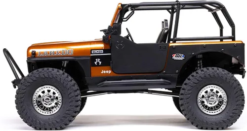 Vista 8 de Axial 1/10 SCX10 III Jeep CJ-7 4X4 RTR cepillado RC Rock Crawler, cobre
