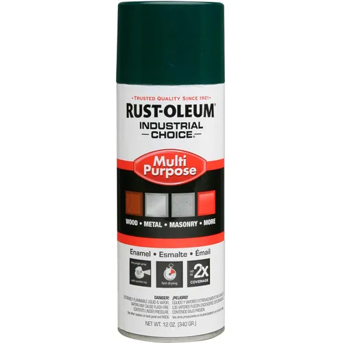 Vista 7 de Aerosol de esmalte Rust-Oleum para uso general; envase de 16 onzas líquidas; lata de aerosol, almendra, 6