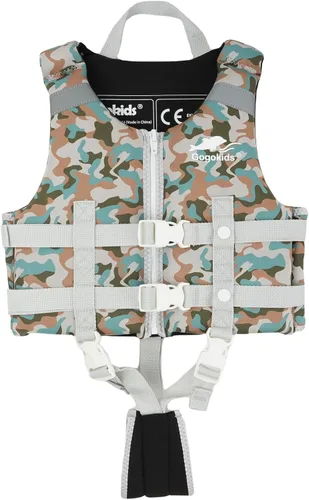 Vista 14 de Gogokids Chaleco de natación para niños pequeños, chaleco de natación de alta calidad para niños de 30-40-50-60-70-80 libras, flotadores para niños