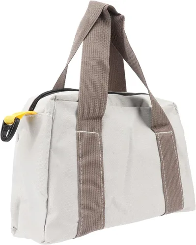 Vista 9 de Bolsa de herramientas de boca ancha, bolsa de almacenamiento de herramientas impermeable, bolsa de herramientas multiuso con cremallera, bolsa