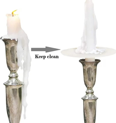 Vista 2 de Spell Candles - Juego de 20 velas religiosas para iglesia con protectores Ideal para vigilias, oraciones, bendiciones, servicios devocionales a