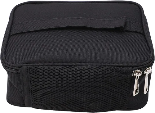 Vista 6 de KUIDAMOS Fiambreras portátiles calentador USB lonchera calentador 7.9 x 6.1 x 3.1 in calentamiento lento horno portátil con 2 métodos de calefacción