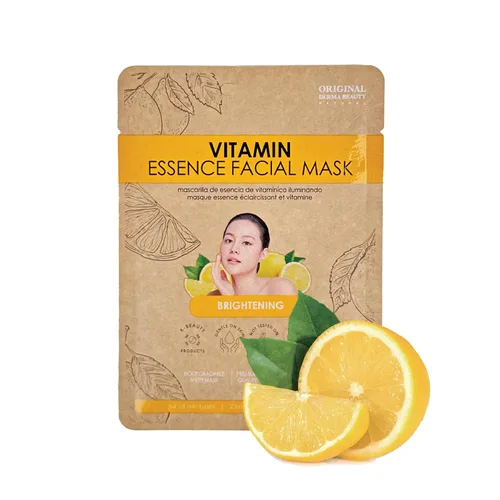 Vista 8 de Paquete de 12 máscaras faciales veganas para el cuidado de la piel, coco, aloe, vitaminas, pepino, máscara facial coreana para el cuidado de la piel