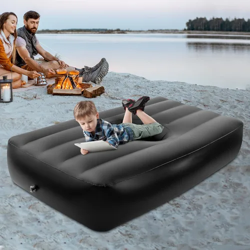 Vista 2 de BBL Cama plegable BBL almohada silla después de cirugía colchón inflable con agujero, cama inflable de PVC, bomba de aire eléctrica reutilizable