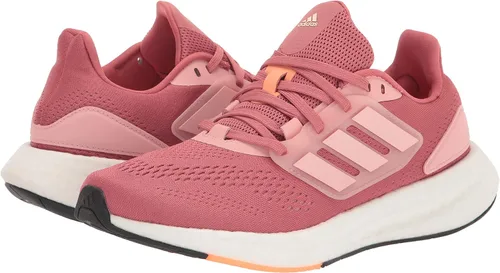 Vista 7 de adidas Tenis de correr Pureboost 22 para mujer, Nube BlancoPlata MetálicoCore Bla