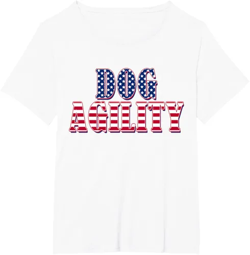 Vista 59 de Dog Agility American Flag - Camiseta de agilidad para perros, Negro