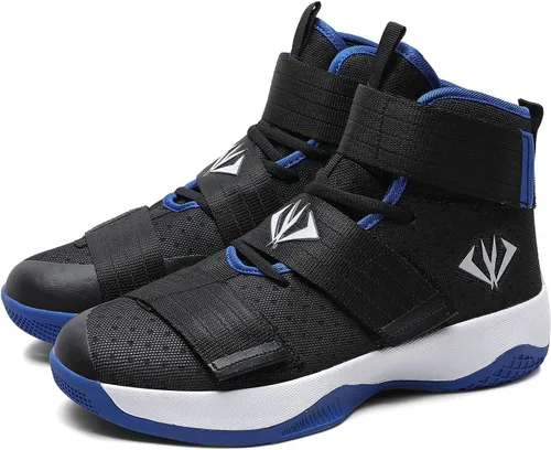 Vista 3 de MAUGELY Zapatos de baloncesto transpirables para hombres y mujeres, para estudiantes, deportes, casuales, antideslizantes, para parejas