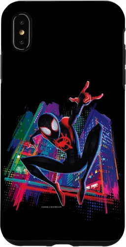 Vista 11 de Marvel Spider-Man Miles Morales Graffiti City - Carcasa para iPhone 17