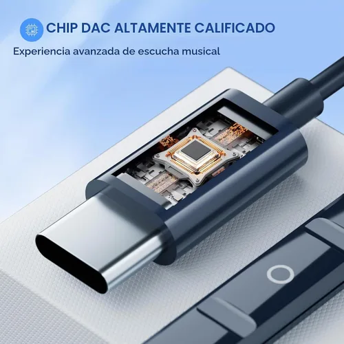 Vista 3 de Auriculares USB C para iPhone 17 16 15, auriculares con cable USB C para Samsung S24 S25 Ultra A16 5G, auriculares USB tipo C con micrófono