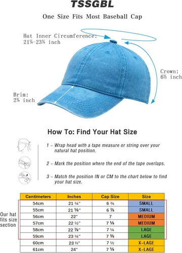 Vista 6 de TSSGBL Gorra de algodón suave sin estructura, desgastada, para papá, ajustable, de perfil bajo, para mujeres y hombres