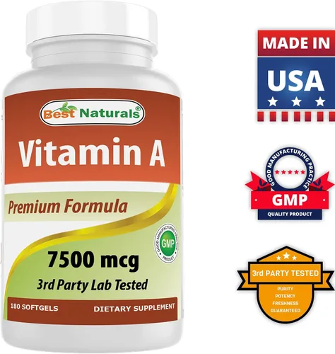 Vista 7 de Best Naturals MK-7 100 mcg y vitamina A 25000 UI