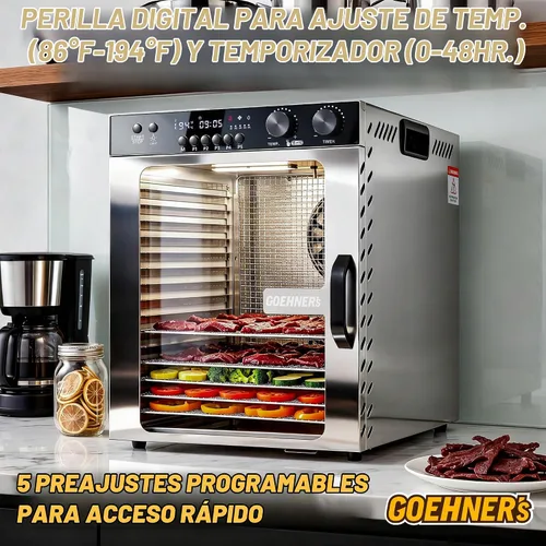 Vista 2 de Bandejas comerciales de la máquina 15 del deshidratador de la comida