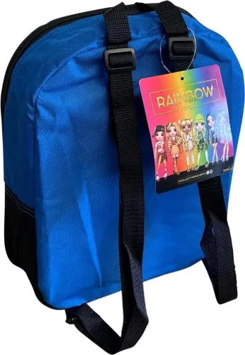 Vista 3 de Fast Forward Mini mochila Rainbow High de 11" (negro-azul), Negro-Azul, Moderno