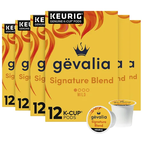 Vista 4 de Gevalia Signature Blend - Cápsulas de café K-Cup de tostado suave, 10 unidades (paquete de 1)