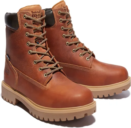 Vista 2 de Botas para hombre Timberland PRO 26011, ajuste directo, caña de 8 pulgadas, punta blanda Caléndula