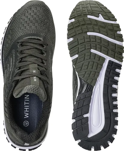 Vista 6 de Joomra Whitin - Tenis deportivos acolchados para correr para hombre