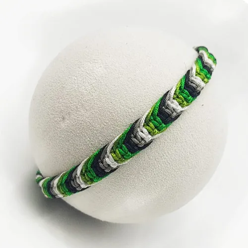 Vista 5 de LAMIBEE Pulsera tibetana con diseño de pansexualidad bisexual LGBT Proud Love Brazaletes de cuerda de amuleto y bohemio para mujeres y hombres