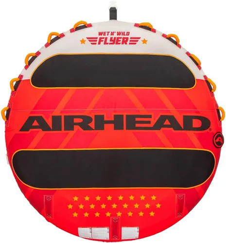 Vista 2 de Airhead AHFL-1671D Wet N' Wild Flyer remolcable para 4 jinetes