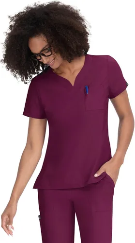 Vista 2 de KOI Basics 1094 Sansa Top de uniforme médico para mujer