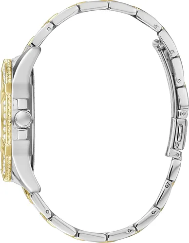 Vista 2 de Guess Lady Frontier Reloj de cuarzo con esfera dorada para mujer W1156L5, Oro, Reloj de cuarzo