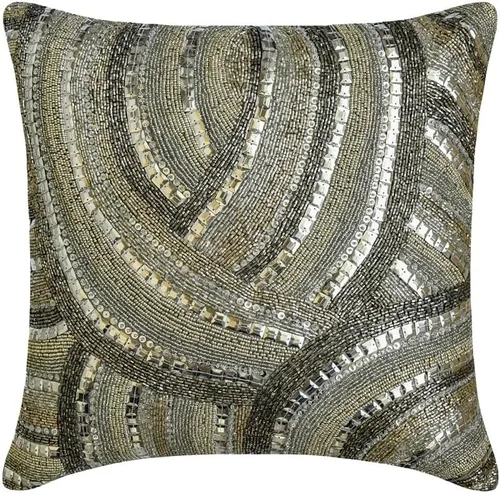 Vista 26 de The HomeCentric Funda de almohada personalizada, fundas de almohada decorativas de 12 x 12 pulgadas (11.8 x 11.8 in), color plateado, fundas de 16.