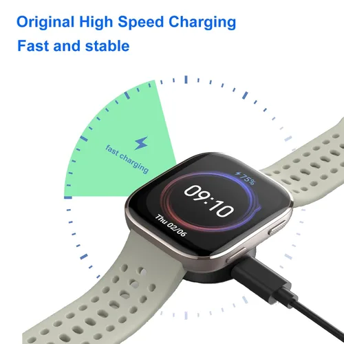 Vista 6 de Cable de Carga de Reemplazo Lettou para Amazfit Active 2/Bip 6