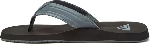 Vista 3 de Quiksilver Monkey Wrench Flip Flops for Men, Arch Support Athletic Mens Sandals, Size 6 to 15 Thong Mens Slides