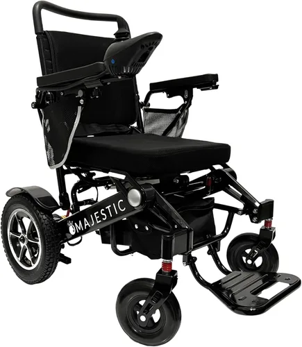 Vista 11 de Majestic - Sillas de ruedas eléctricas para adultos, capacidad de 350 libras, alcance de hasta 13 millas, silla de ruedas ligera para personas