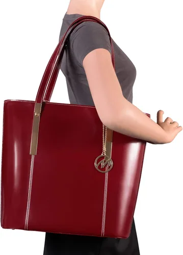 Vista 6 de McKlein Aldora - Bolso de piel para mujer con bolsillo para tablet