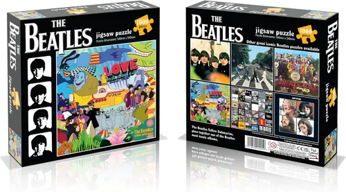 Vista 3 de Beatles Yellow Submarine (rompecabezas de 1000 piezas)