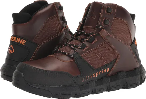 Vista 7 de WOLVERINE Rev Ultrapring DuraShocks CarbonMax Vent Mid Industrial Botas para hombre