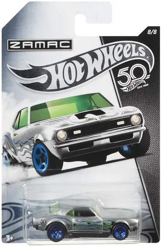 Vista 2 de Hot Wheels ZAMAC '68 COPO Camaro 8/8 50 Aniversario