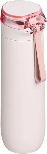 Vista 3 de STANLEY Flowstate - Botella de resorte, 20 onzas, cuarzo rosa