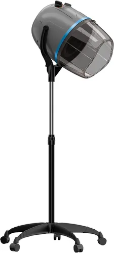 Vista 11 de JupiterForce Secador de pelo profesional con capucha de 1300 W, ajustable, capó de pie, con ruedas rodantes, para el hogar, salón, spa