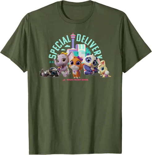 Vista 50 de Disney Camiseta de entrega especial Junior T.O.T.S, Negro, S