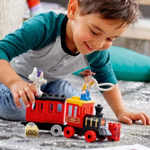 Vista 4 de LEGO DUPLO l Disney•Pixar Toy Story Train 10894 Ladrillos de construcción (21 piezas)