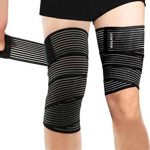 Vista 12 de Wrist/Leg Support Brace 1 Pairs,Adjustable Compression Wrist Wraps Elastic Wrist/Leg Wraps Wristbands for Carpal Tunnel Arthritis Tendonitis