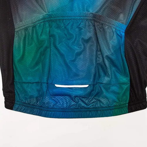 Vista 146 de Weimostar Hombre Ciclismo Jersey Manga Corta Bicicleta Ropa Multicolor Diamante