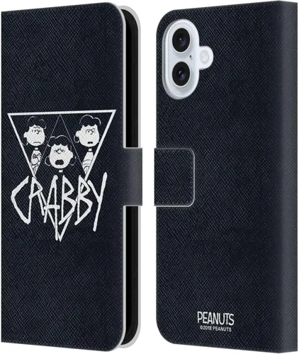 Vista 145 de Head Case Designs Funda de piel con licencia oficial de Peanuts Charlie Brown Good Grief Rock Tees compatible con Apple iPhone 11 Charlie Brown Buen